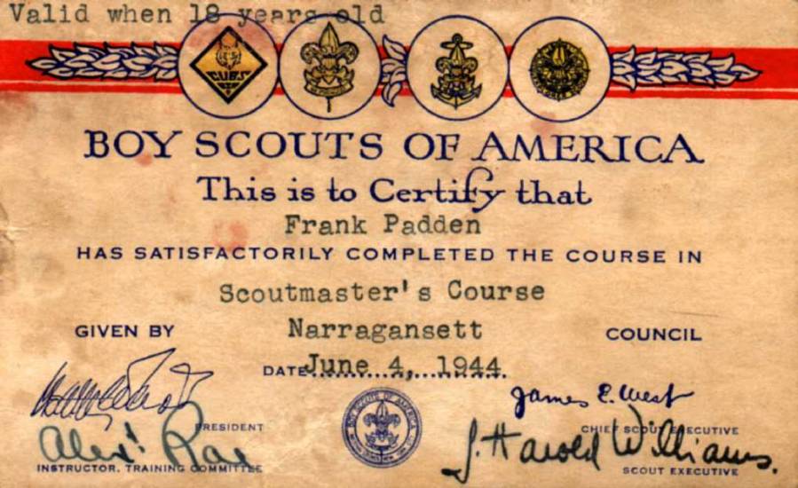 Scoutmaster Training